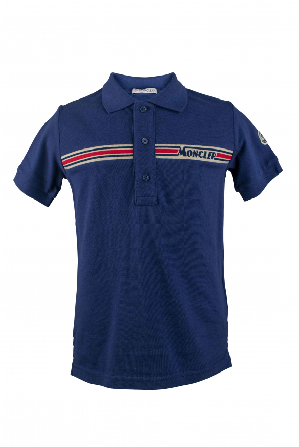 Moncler Poloshirt Blau Image