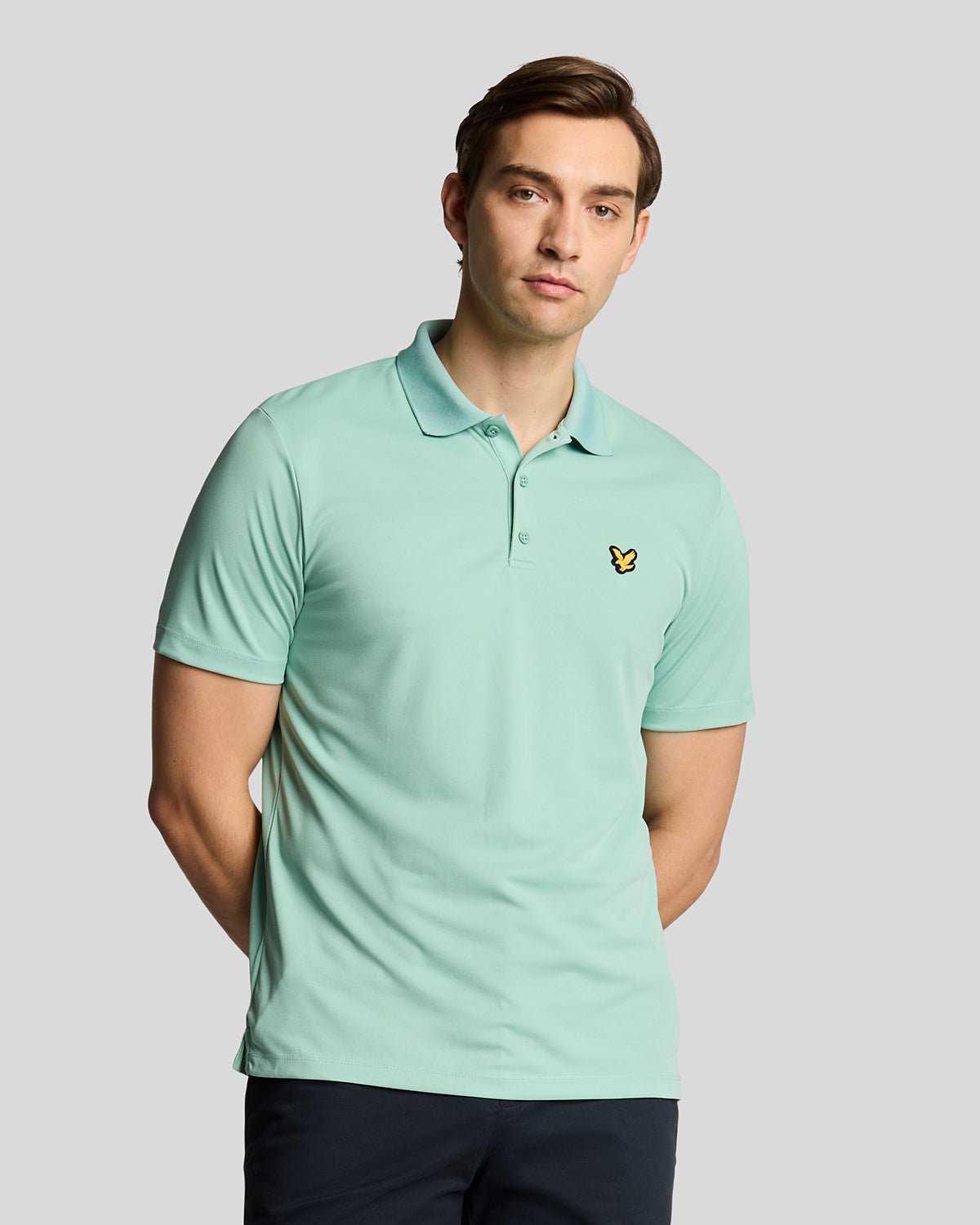 Lyle & Scott Golf Technisches Poloshirt - Blau Image