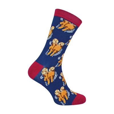 1 Pack Herren Neuheits Tiermuster Bambus Socken Image