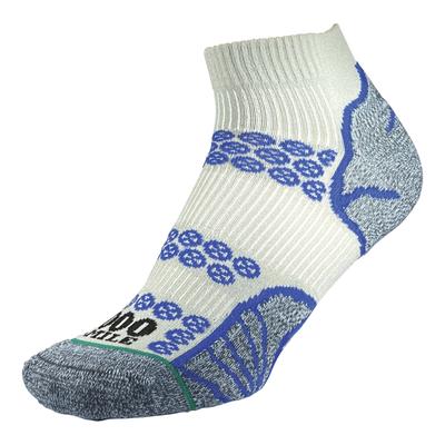 1000 Mile - Herren Lite Knöchelsocken doppellagig für das Laufen - Silber / Königsblau Image