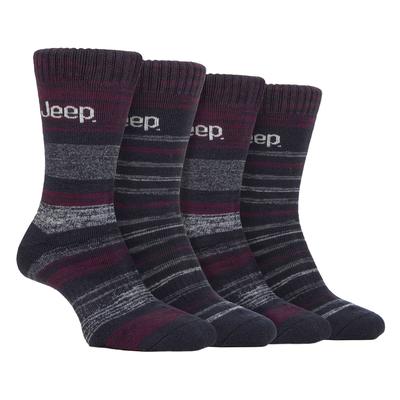4 Paar Herren Warme Thermo Stiefelsocken für den Winter Image