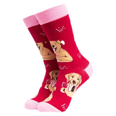 Hunde-Muster Neuheiten Unisex Lustige Kniestrümpfe Image