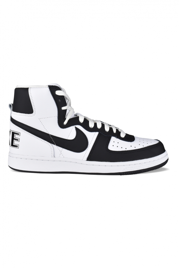 Comme des garçons Hohe Sneakers Terminator Weiß