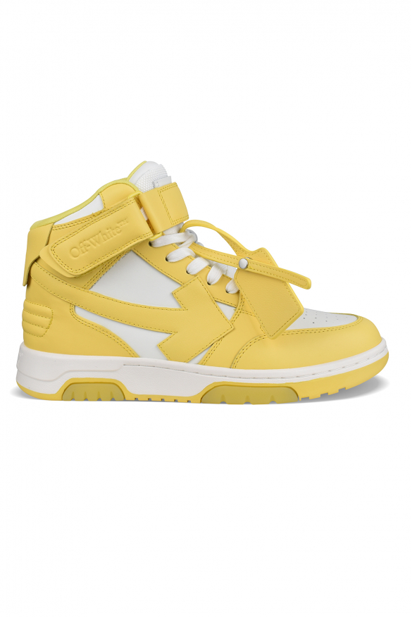 Off-White Sneakers Out of Office Mid Gelb