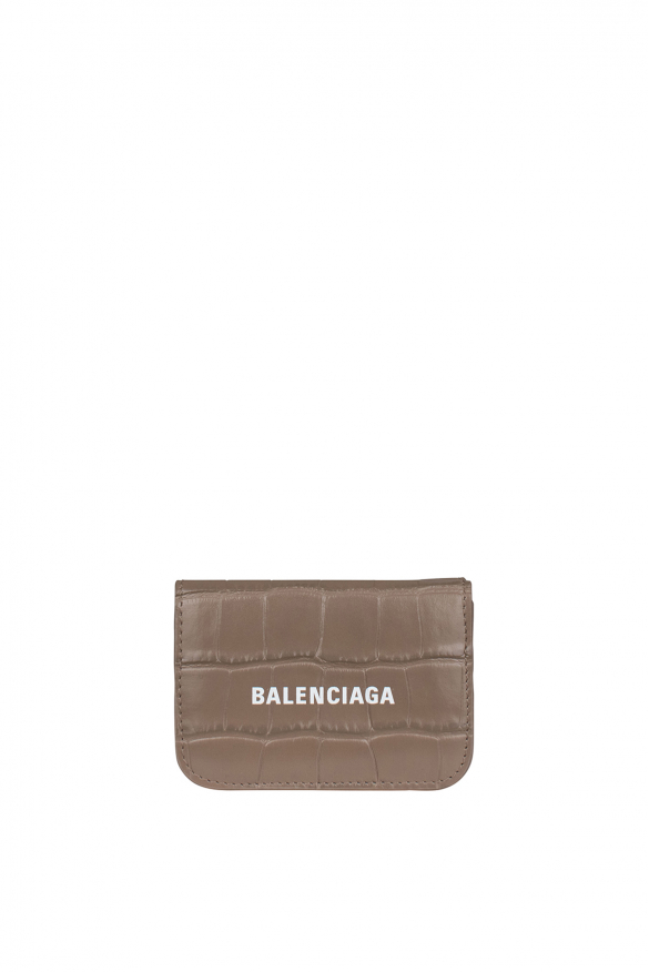 Balenciaga Mini Kartenetui Cash Beige Image