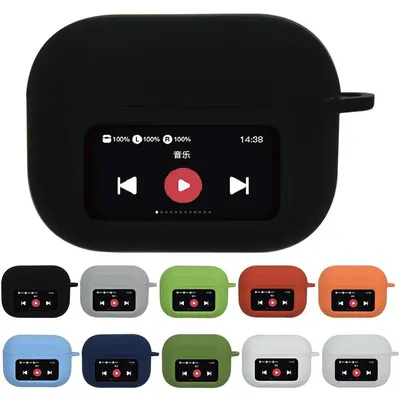 Silikonhülle für AirPods A9 Pro Touchscreen-Ohrhörer, Schutzhülle, weiche Haut, Zubehör für A9 Pro Image