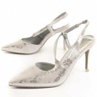Montevita Absatzschuh Viva in Silber Image