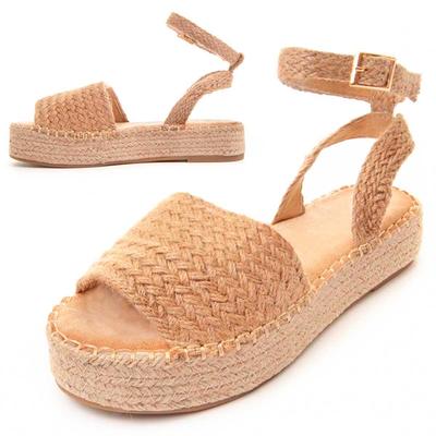 Montevita Flache Sandale Yuttan9 in Beige Image