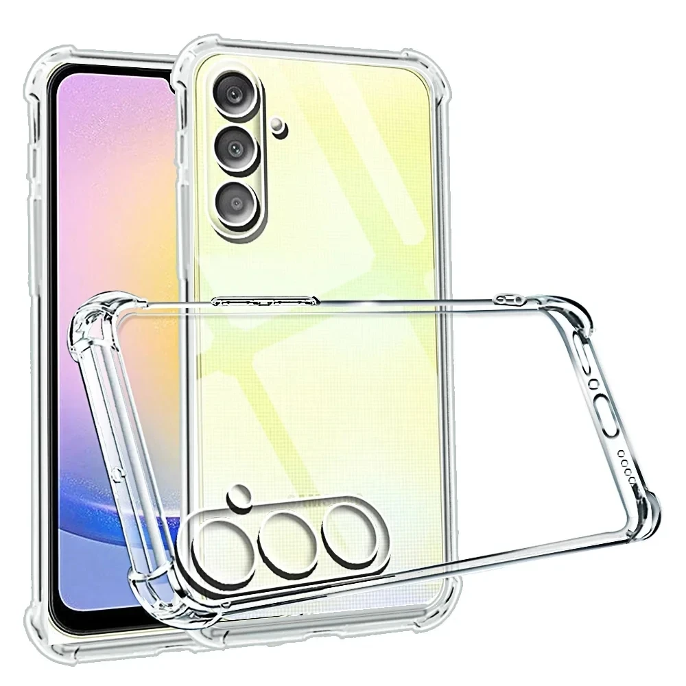 Stoßfeste Handyhülle für Samsung Galaxy A16 A26 A36 A56 A25 A35 A55 A15 A54 A34 A14 5G A24 A05S A73 A53 A33 A23 A13 Klare Hülle Image