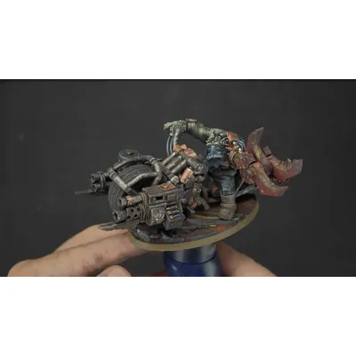 Garage Kits Wargam Orc Ork Harz Kits Figur unbemalte Miniaturen 060102 Image