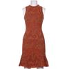 M Missoni Damen Kleid, Gr. 34, orange, kein Etikett