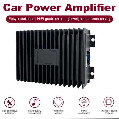 4 Kanal Auto Stereo Verstärker High Power DSP Verstärker Box 4*80 W für Android Lautsprecher Image