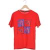 Kappa Herren T-Shirt, Gr. 48, rot, Baumwolle