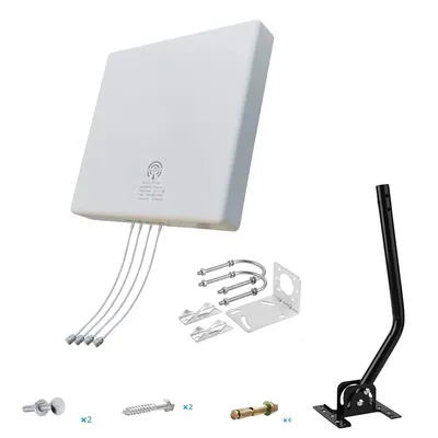5G WiFi 4G LTE 4x4 MIMO Antennenpanel Externer direktionaler Außenbereich mit großer Reichweite 600-6000 MHz für Hotspots Router T-Mobile Gateway