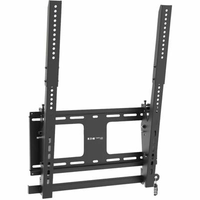 Tripp Lite Heavy-Duty Tilt Security Display Tv Wall Mount For 45-55" Tvs & Monitors - Flat Screen, Portrait Mode - Bracket - For Tv / Monitor - Lockable - Steel - Black