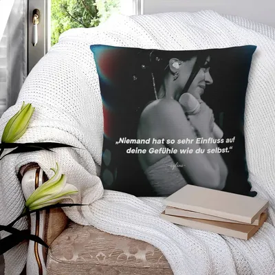 Ayliva Zitat In Perform Kissenbezug Druck Polyester Kissenbezug Dekor Kissenbezug Home Square 18" Image