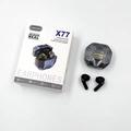 Cuffie wireless X77 con gancio auricolare Bluetooth 53 e custodia di ricarica, suono Hi-Fi per giochi sportivi e attività all'aperto