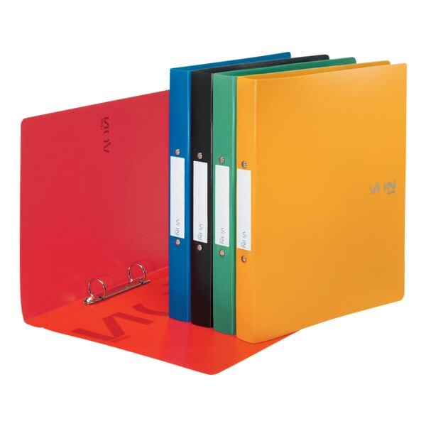 VON by Leitz 5er-Pack Ringbuch PP A4 2 Ringe, 3x31.2 cm Image