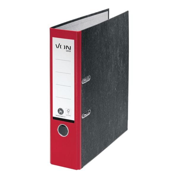 VON by Leitz Ordner »1053« rot, 8.1x31.8x28.6 cm Image