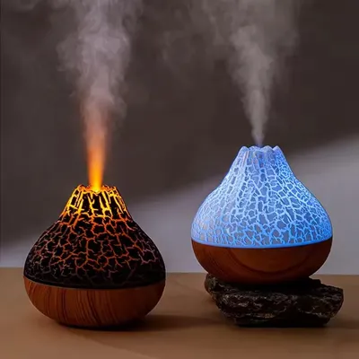 300ml Volcano Air Humidifier Desktop Electric USB Humidificadore Water Mist Diffuser Purifier Air