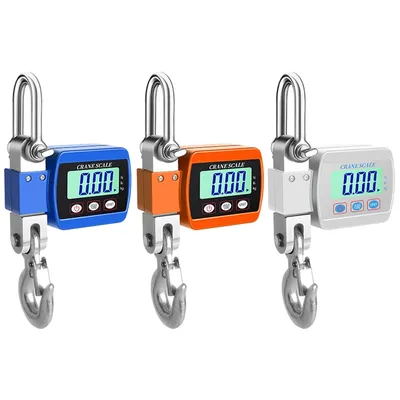 LCD Digital Display Crance Scale 0.05-500kg Portable Industrial Electronic Heavy Weight Hook Crane