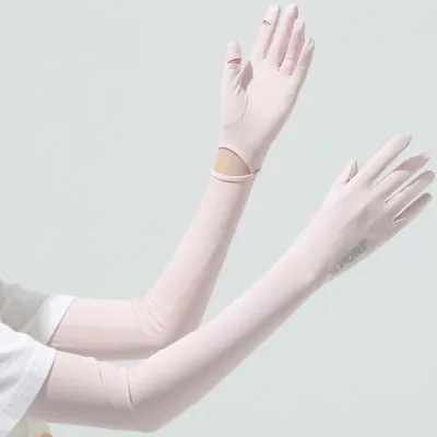 Ice Sleeve Women Riding UV Protection Touch Screen Cool Spring Summer Outdoor Sun Protection Ice