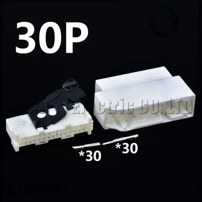 30 Pin Automotive connector audio amplifier main unit Plug 90980-12979 90980-12993 90980-12994