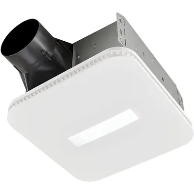 110 CFM AER110CCTK CleanCover Bath, 1.0 Sone, with Selectable CCT LED Light, ENERGY STARBath Fan,