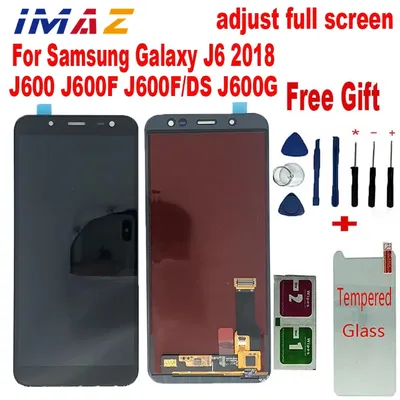 IMAZ adjustable FULL LCD For Samsung Galaxy J6 2018 J600 J600F J600F/G/Y LCD Display+Touch Screen