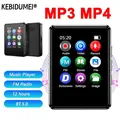 Touch Screen da 1.8 pollici Lettore musicale MP3 HIFI portatile Lettore MP4 Bluetooth 5.0 Suono HIFI