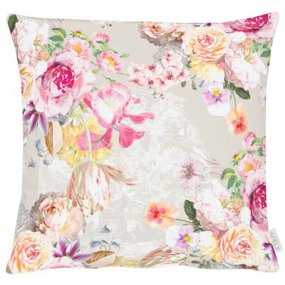Dekokissen APELT "5451", rosa (altrosa, grau), B:48cm H:5cm L:48cm, Obermaterial: 75% Polyester, 25% Baumwolle. Füllung: 100% Polyester, Dekokissen_Sitzkissen_Kissenhüllen Image