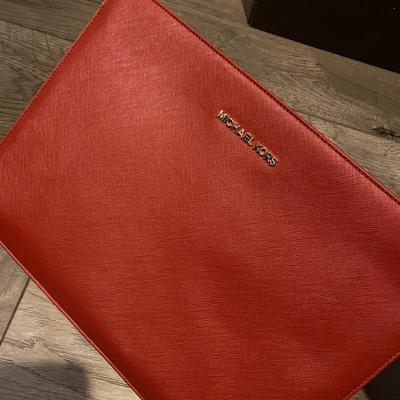 Michael Kors Accessories | Authentic Michael Kors 13in Macbook Cover | Color: Red | Size: Os