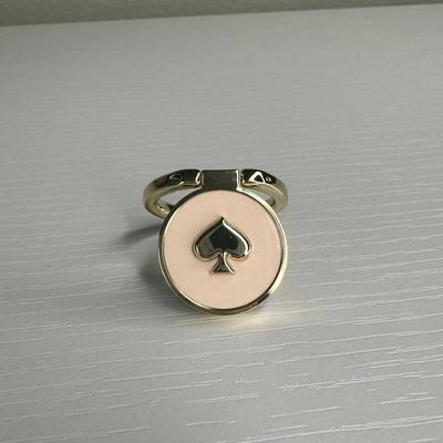 Kate Spade Cell Phones & Accessories | Kate Spade New York Attachable Stability Ring Tech Ring Stability Stand | Color: Gold/Pink/Tan | Size: Os