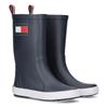 Gummistiefel TOMMY HILFIGER, Kinder, Gr. 33, blau, Gummi, modisch, Schuhe, Regenstiefel, Matschstiefel mit Logo