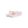 Dianette TOMMY HILFIGER "TH STRIPES WEDGE BEACH SANDAL", Damen, Gr. 42, rosa (rose), Textil, modisch, Schuhe, Zehentrenner, Sommerschuh mit gestreifter Innensohle