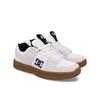 Sneaker DC SHOES "Lynx Zero", Gr. 11,5(45), grau, navy, 50.51% Leder, 39.8% Synthetikmaterial, 9.69% Polyester, Schuhe
