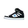 Sneaker DC SHOES "Pure High-Top EV", Kinder, Gr. 13,5(31), schwarz, weiß, grün, Obermaterial: Leder / Futter: Textil / Außensohle: Gummi, Schuhe