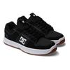 Sneaker DC SHOES "Lynx Zero", Gr. 12(46), schwarz-weiß (schwarz, schwarz, weiß), 50.51% Leder, 39.8% Synthetikmaterial, 9.69% Polyester, Schuhe