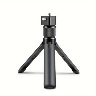 TEMU 360 X4 X3 X2 Compatible Selfie Stick With Tripod Legs - Aluminum Alloy Invisible Extendable Monopod With 360° Rotation Locking Knob And Anti-slip Grip Image