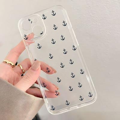TEMU 's Anchor Pattern Uv Phone 360 For Iphone 11 12 13 14 15 16 Xr X/ Xs 7 8 Se For Smartphone Image