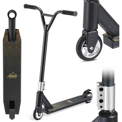 TEMU ® Stunt Scooter With 360° Y-handle Aluminum Chassis 100kg Load Capacity Bearings Adult Scooter Children's Kick Scooter Fun Scooter Image
