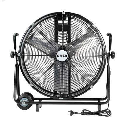 Stier - Trommelventilator Bodenventilator, fahrbar, 330W, Ø600mm, Windmaschine, Image