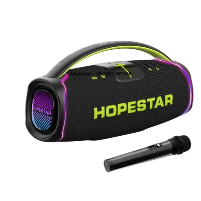 Hopes Tar Outdoor Portable Subwoofer Wireless Speaker A65 Bluetooth Speaker Connectivity Parties
