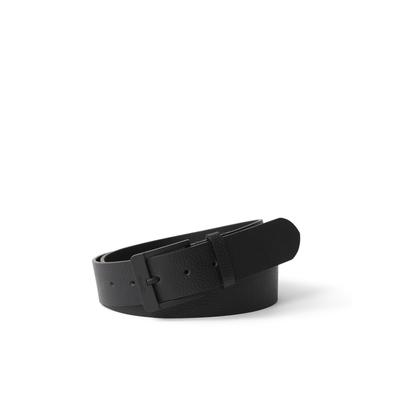 Ledergürtel CALVIN KLEIN JEANS "CLASSIC 40MM", Damen, Gr. 90, schwarz (schwarz, schwarz), Rindsleder, unifarben, casual, Gürtel Image