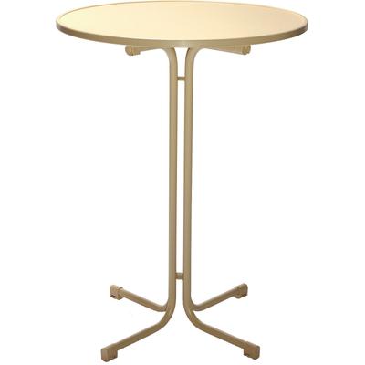 Klapptisch ESSENTIALS "Berlin", beige (sand), B:80cm H:109cm T:80cm, MDF + Stahl + Polypropylen, Tische, in verschiedenen Farben und Größen erhältlich Image