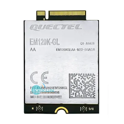 Quectel EM120K-GL LTE-A Cat12 Module M.2 key-B Compatible With EM06 EM060K-GL EM12-G EM121R-GL