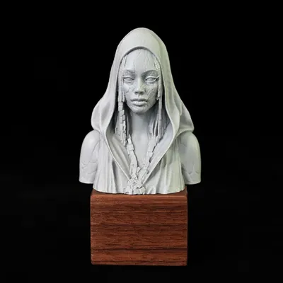 1/12 Resin bust model kits figure colorless and self-assembled A-1843