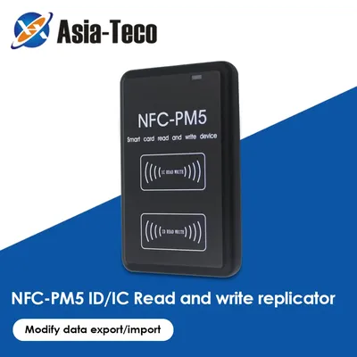 NFC RFID Reader Writer Dual-Frequency 125KHZ/13.56MHZ PM5 IC/ID Duplicator Card Copier with Decoding