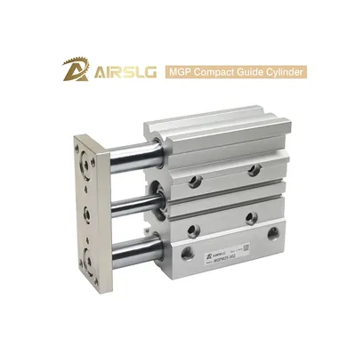 Compact Guide Cylinder SMC type MGPL12-20Z MGPL16-30Z MGPL20-40Z MGPL25-50Z MGPL32-75Z MGPL40-100Z