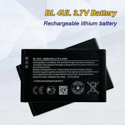 BL-4UL 3.7V Battery for Nokia lumia 225DS Asha 225 230 215 5310 RM 1172 1126 1012 230DS BL 4UL Phone